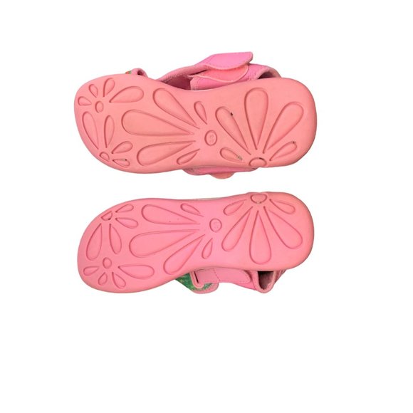 Disney Store Girls Size 2 3 Pink Sandals Princesses Belle Cinderella Aurora - Picture 4 of 6